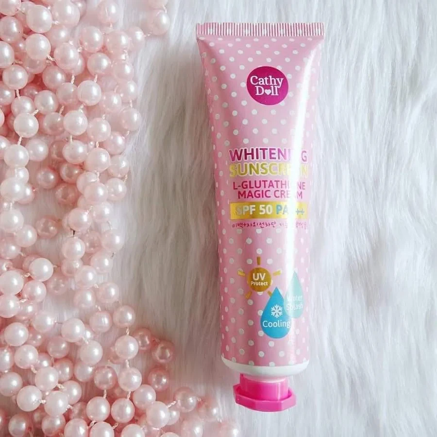 Cathy Doll SPF50 PA+++ Whitening Sunscreen Cream 60ml