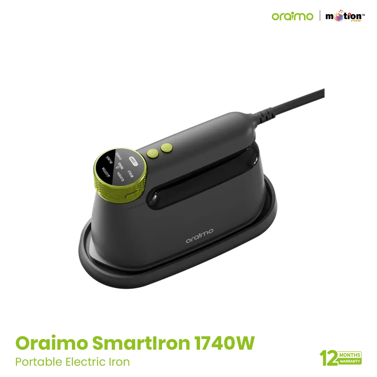 oraimo 1740W Portable Electric Iron (OEI-801A)