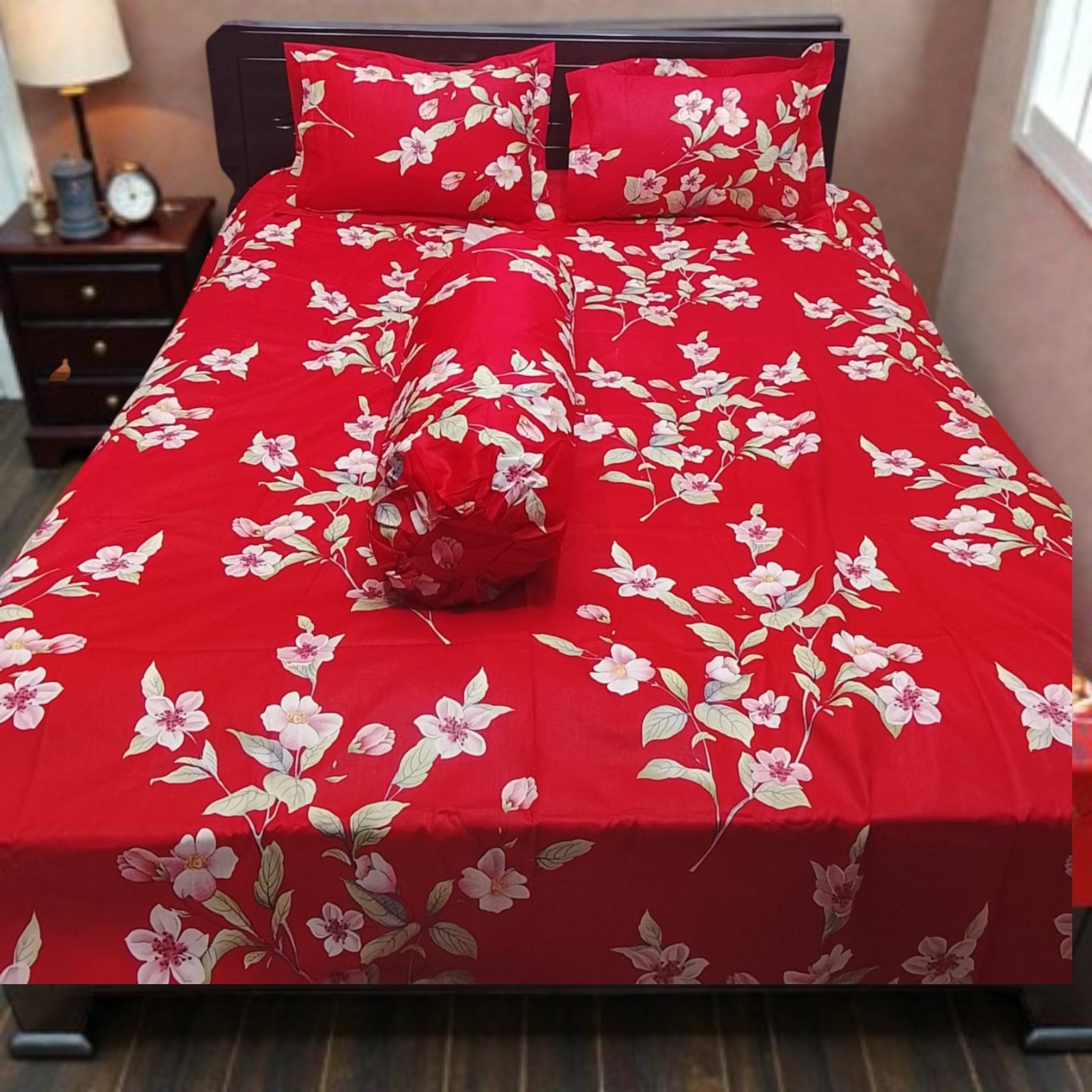 Twill cotton bed sheet