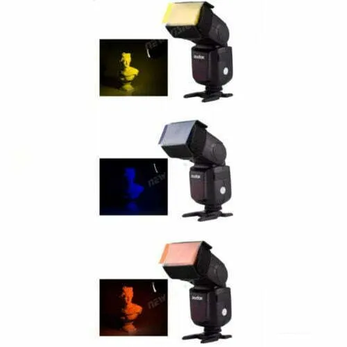 Godox CF07 Universal Speedlite Filter Kit For Flash Photography 7 Colour set