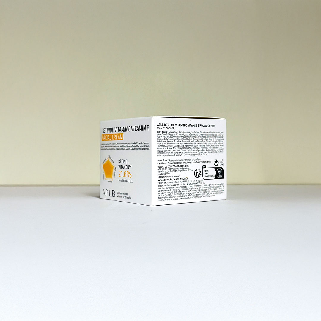 Aplb Retinol Vitamin C Vitamin E Facial Cream 55 ml
