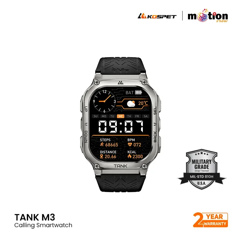 KOSPET TANK M3 Calling Rugged Smartwatch