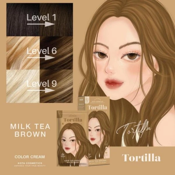 KOTA Hair Color Cream 100g | All Color Available