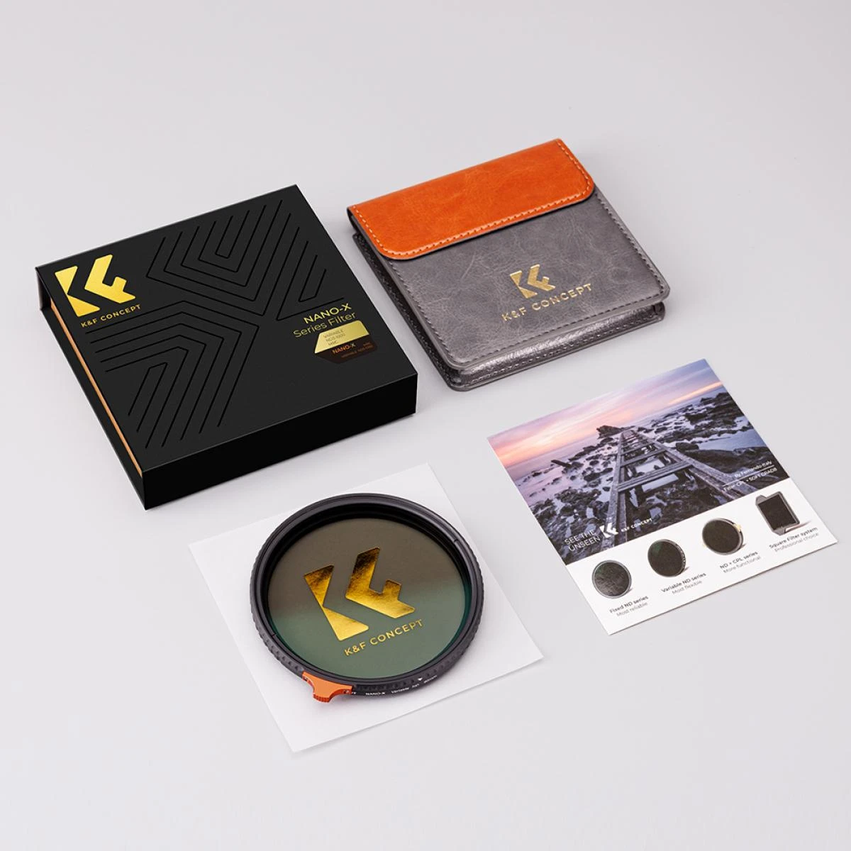KF 82mm Variable ND Filter ND3-ND1000 Nano-X Series Filter KF01.2012