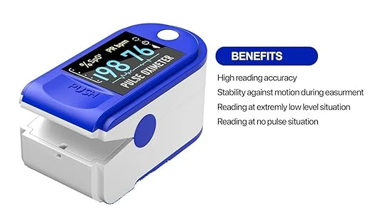 LK87 Fingertip Pulse Oximeter And thermometer Combo Offer