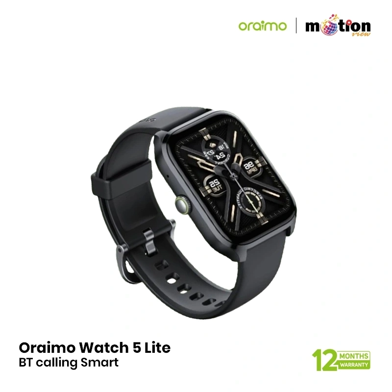 Oraimo Watch 5 Lite BT calling Smart Watch (OSW-804)