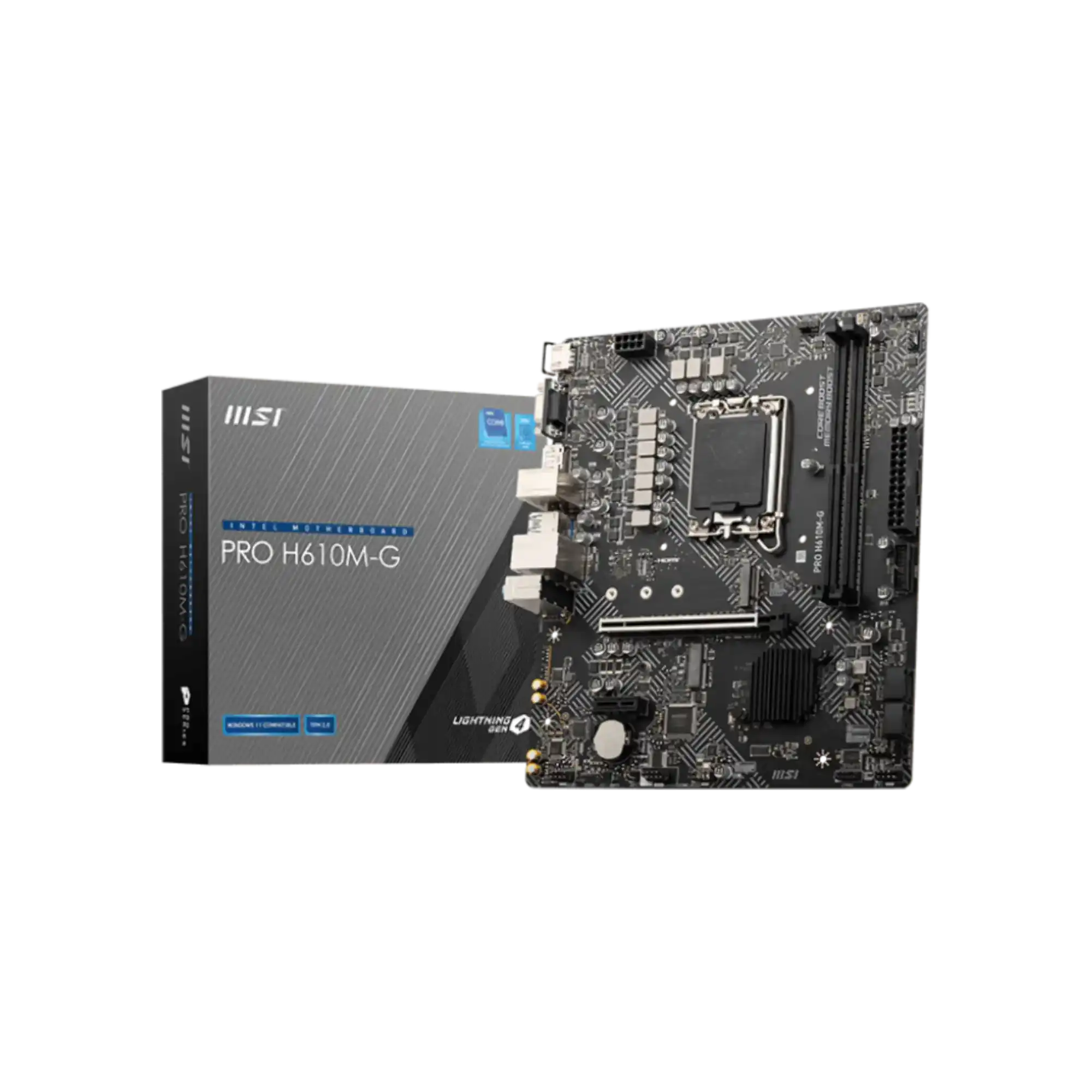 MSI PRO H610M-G DDR5 Micro-ATX Motherboard