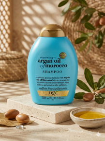 OGX Renewing + Argan Oil of Morocco Shampoo – চুলের হারানো উজ্জ্বলতা ফিরে পান