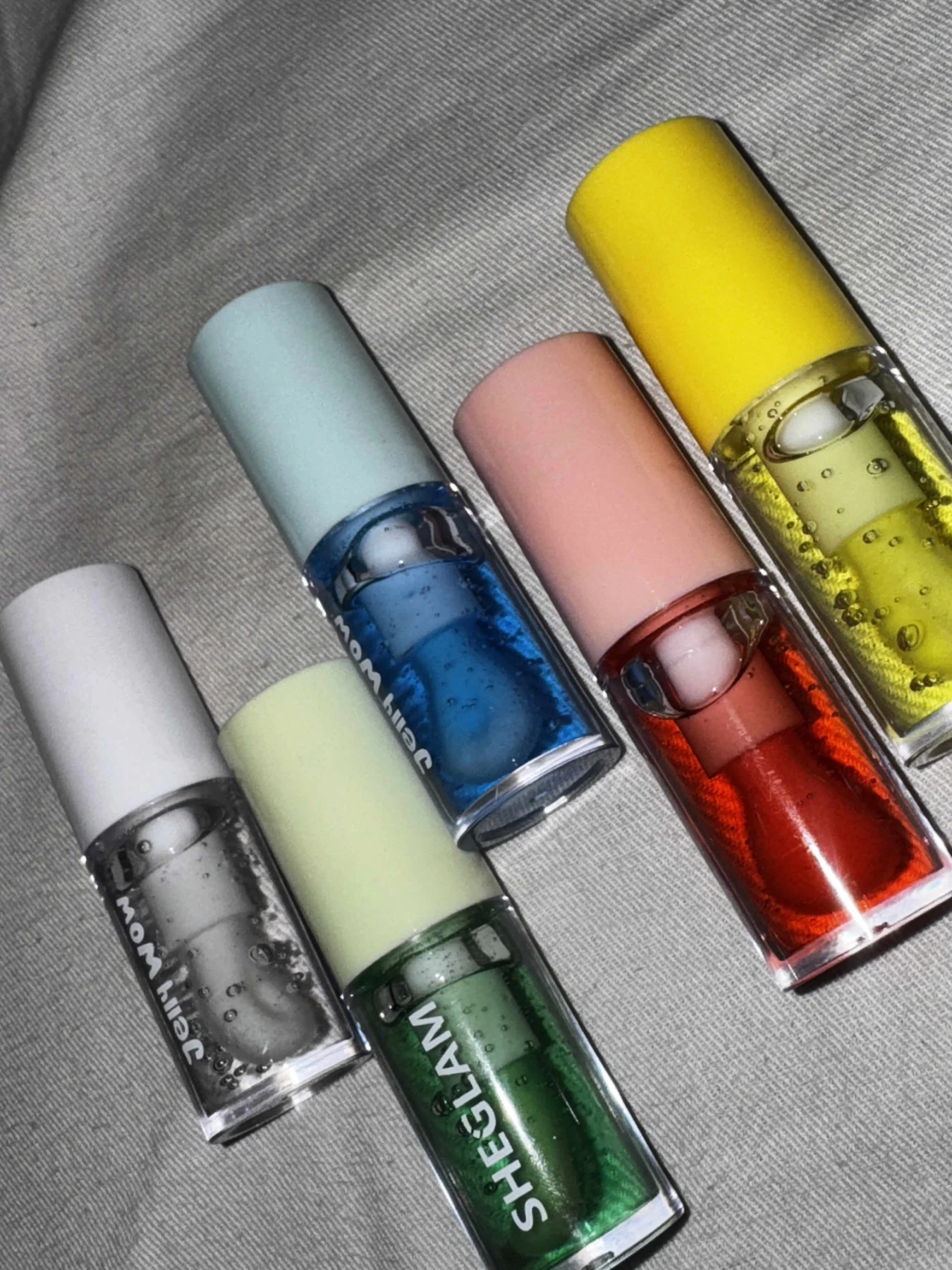 Sheglam Jelly Wow Hydrating Lip Oil Moisturizing Plumping Lip Gloss 5pcs Set