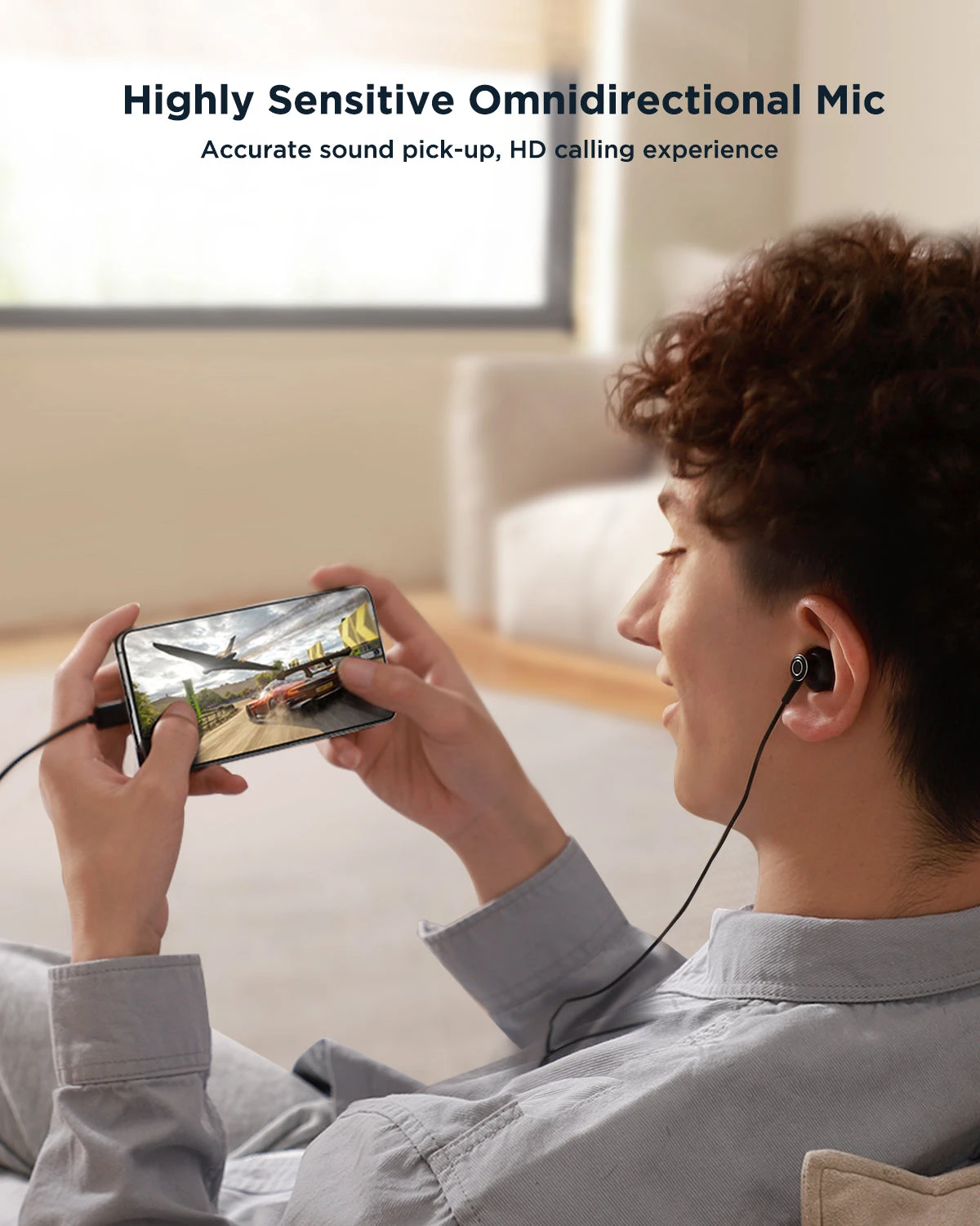 MOXX Stereo Earphone (MO-11)| Super Bass Music | 14.20mm Long Length Wire | 3.5mm Input Type