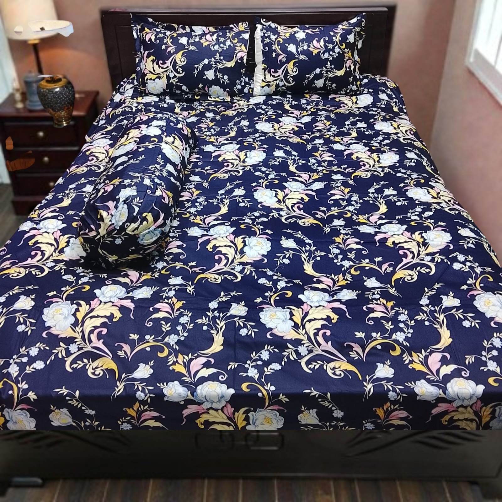 Twill cotton bed sheet