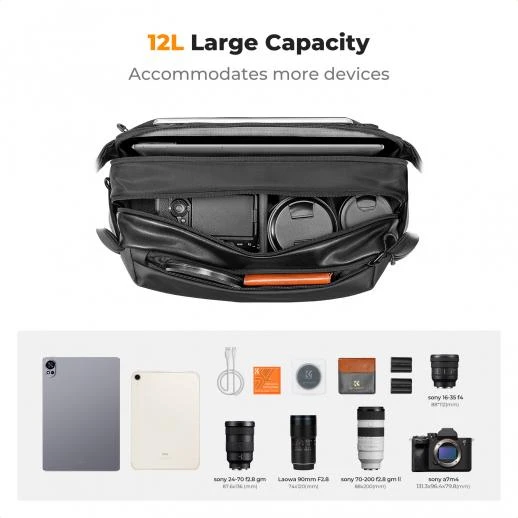 K&F Concept Alpha Camera Sling Bag 10L kf13.177