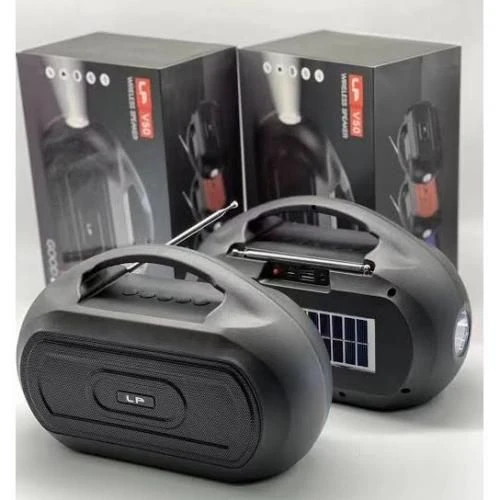 LP V50 Wireless Bluetooth Speaker With Radio Solar
