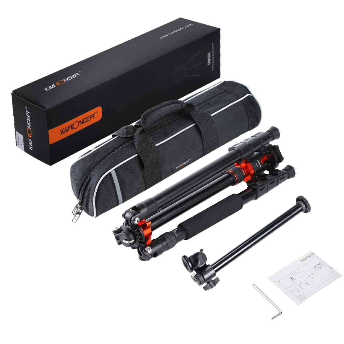K&F 2m Overhead DSLR Tripod KF09.087V6