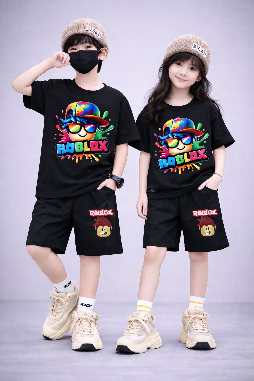 Drop Shoulder Baby TShirt and Pant Set