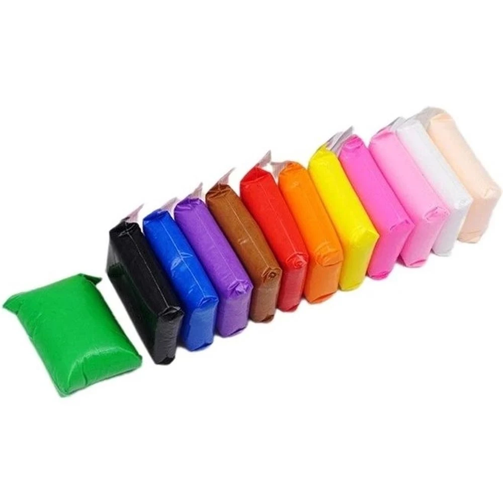 12 Colors Soft Super Light Clay Modeling Air Dry Clay For Diy Handmade Toys