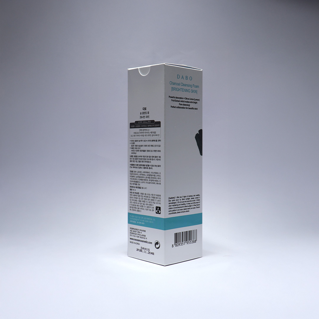 Dabo Charcoal Cleansing Foam 150 ml