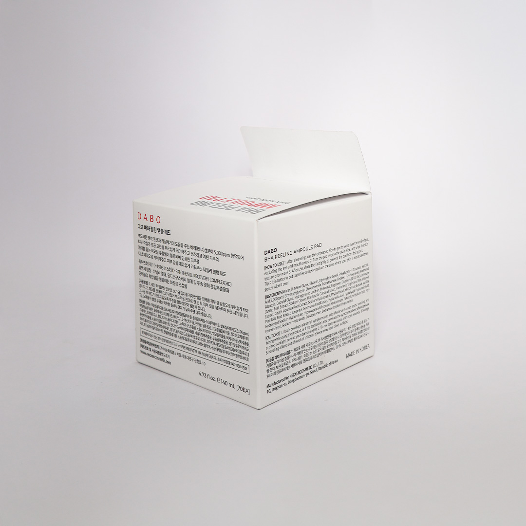 Dabo Bha Peeling Ampoule Pad 70 pcs 140 ml