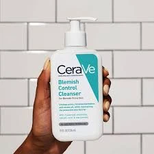 Cerave Blemish Control Cleanser 236ml for Blemish-Prone Skin (Made in UK)