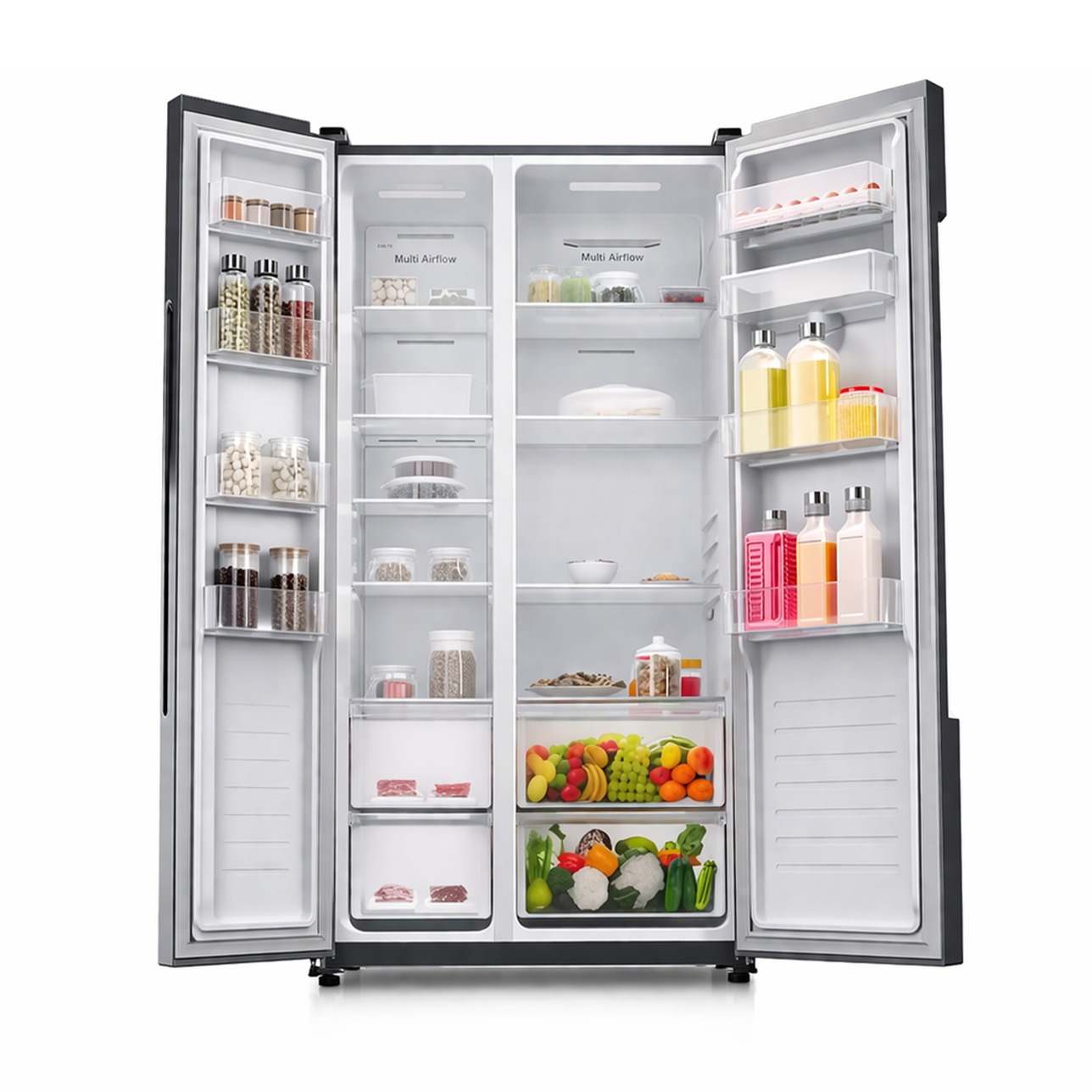 SMART SER-566DD 556L Side-by-Side No Frost Refrigerator
