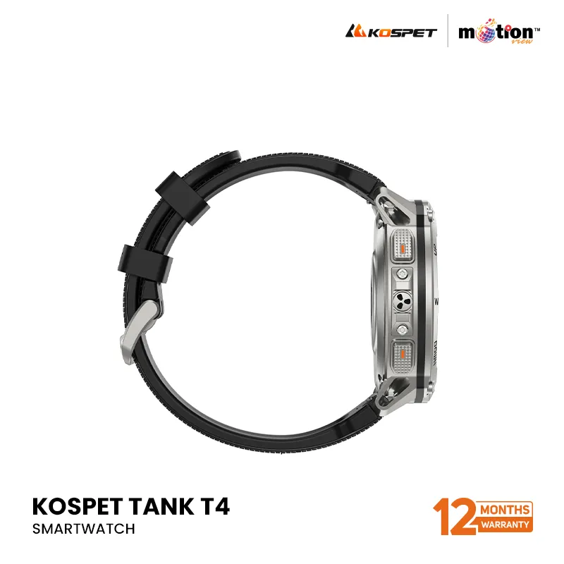 KOSPET TANK T4 Smartwatch with 10 ATM
