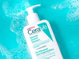 Cerave Blemish Control Cleanser 236ml for Blemish-Prone Skin (Made in UK)