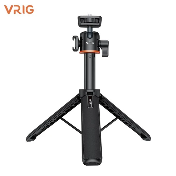 Vrig TP06 Portable Selfie Stick Tripod Stand Aluminum