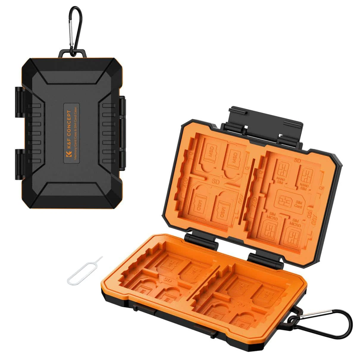 K&F X2 Protective Memory Card Case for Digital Recording Media KF31.080
