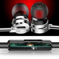 QKZ DM9 Zinc Alloy HiFi Metal Earphone Heavy Bass Music Headset with Mic - Headphone