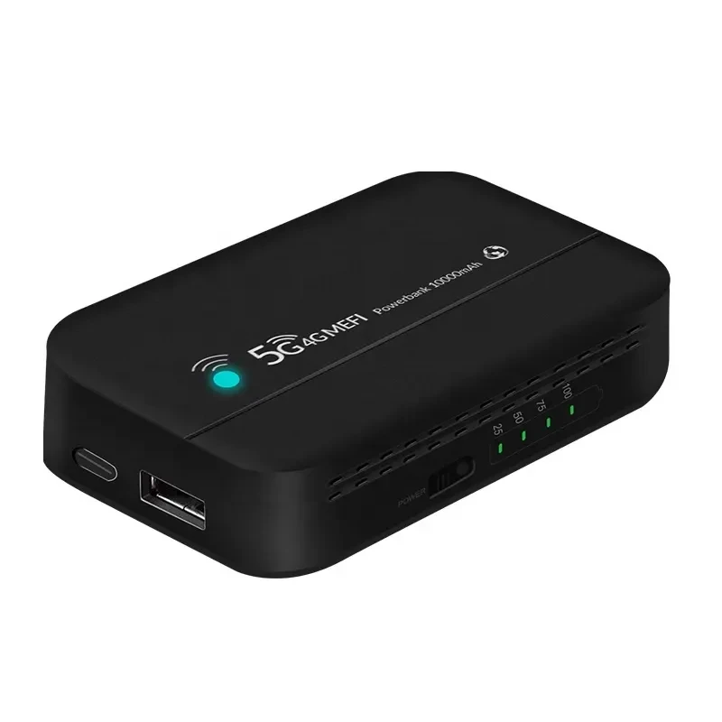 PW100 4G LTE Pocket Wi-Fi Router with 10000mAh Bettery – 300Mbps