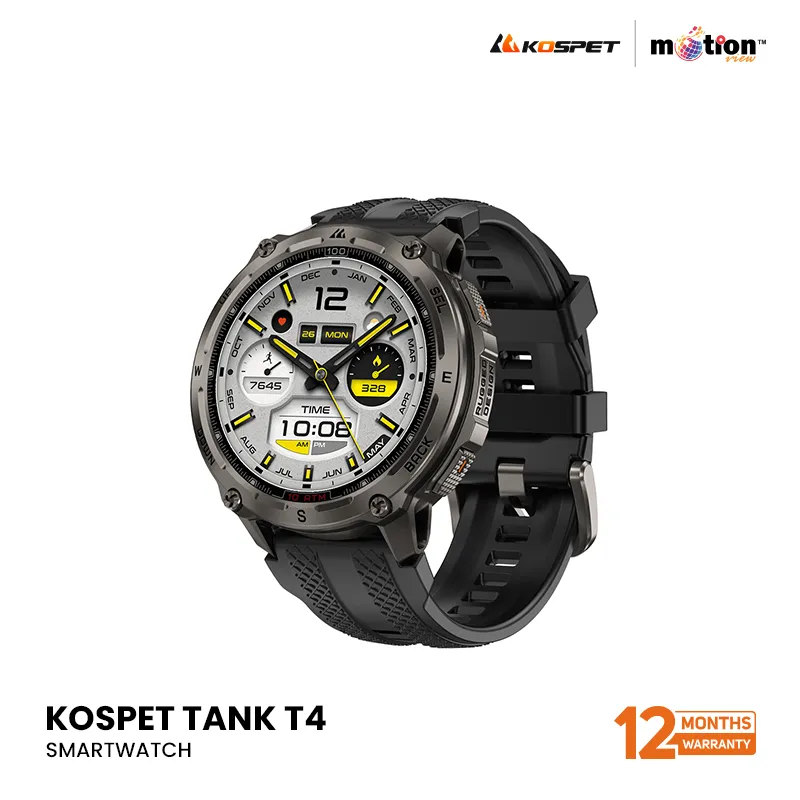 KOSPET TANK T4 Smartwatch with 10 ATM
