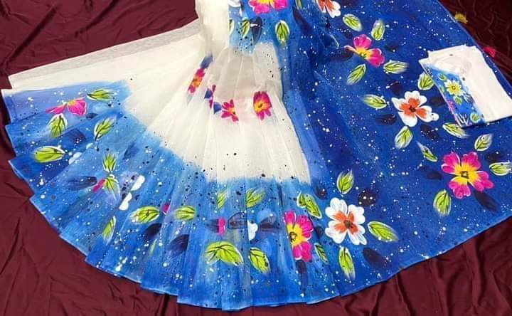 Exclusive Design Hand Print Couple Dress For Sweet Couple