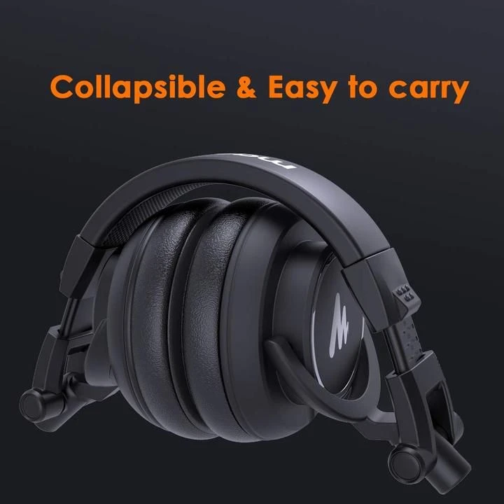 MAONO AU-MH601 Over Ear Stereo Monitor 50MM Drivers Studio Headphones for Music, DJ, Podcast
