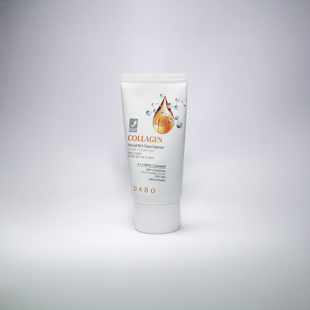 Dabo Natural Rich Foam Cleanser – Collagen 60 ml