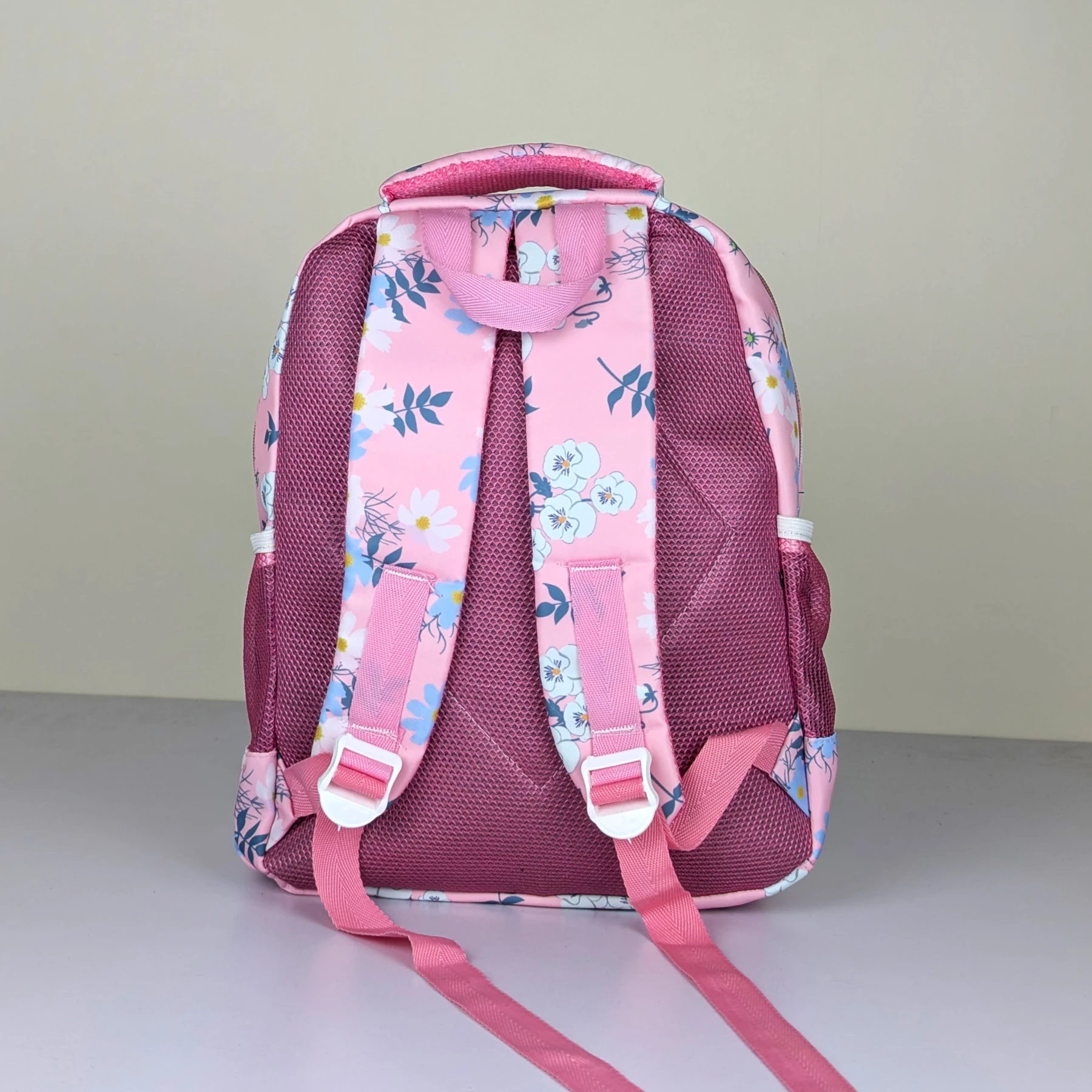 Floral Print Backpack For Kids