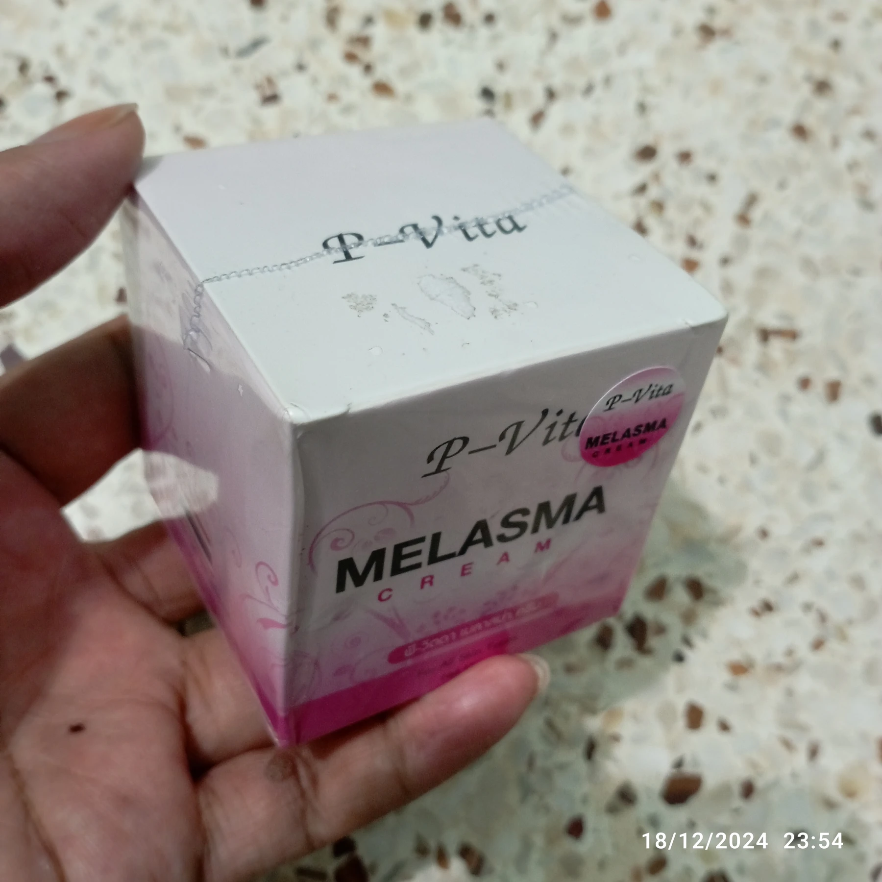 Bioaqua P Vita Melasma Mesta Whitening Cream -10 gm (Thailand)
