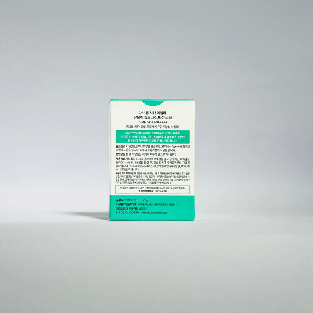 Dabo Deep Cica Daily UV Shield Safe Sun Stick Spf 50+ PA++++ 22 g