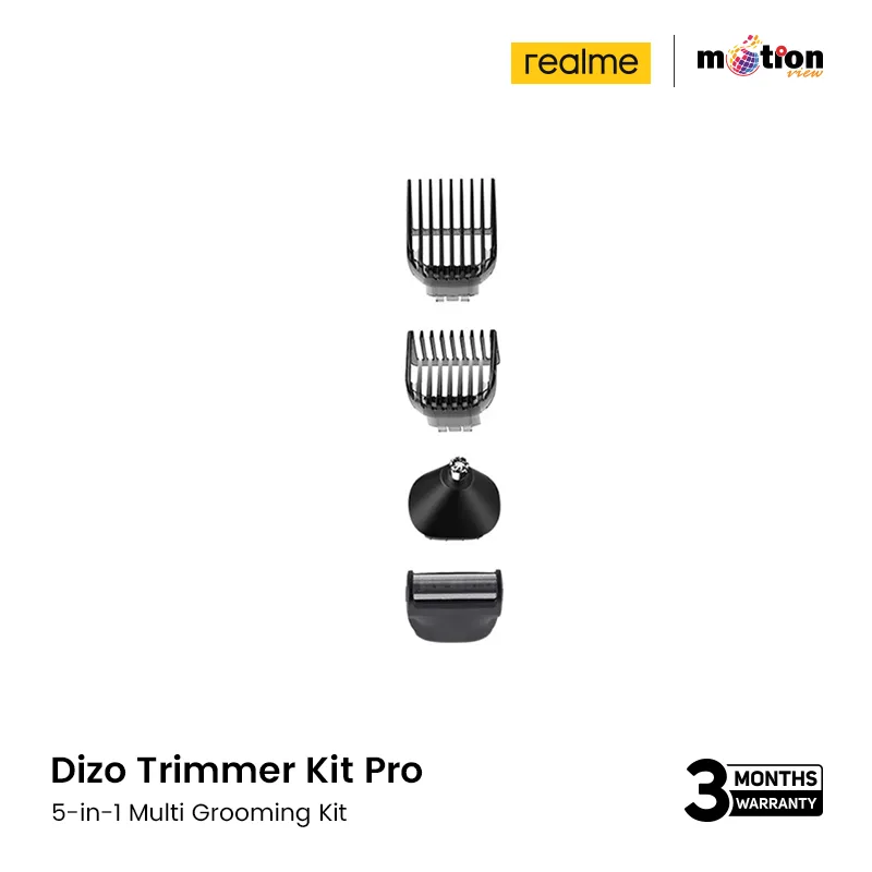 Realme Dizo Trimmer Kit Pro 5-in-1 Multi Grooming Kit