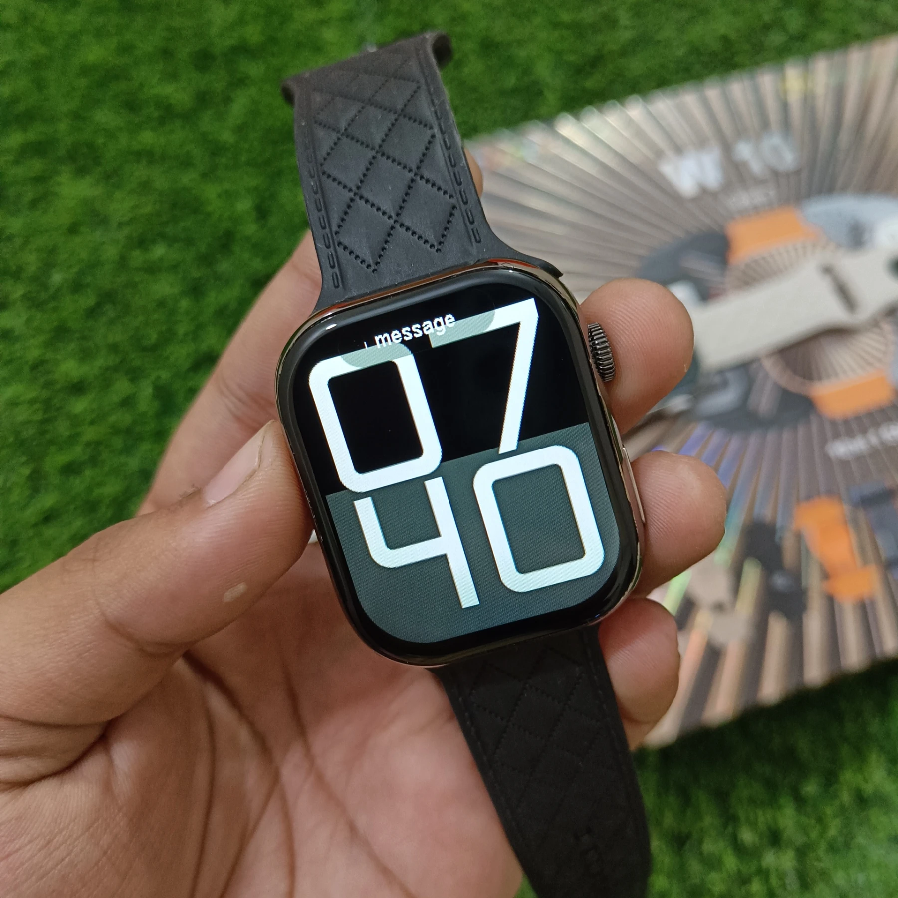 W10 Smart Watch 45mm – 10 in 1 Strap Edition | Bluetooth Call | Fitness Tracker | Heart Rate Monitor | Sports Mode | Waterproof | Stylish Design for Men & Women