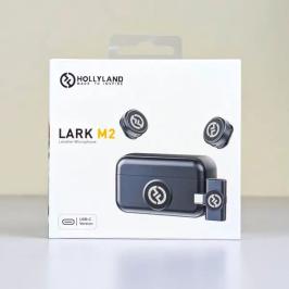 Hollyland Lark M2 Wireless Lavalier Microphone (USB-C) – Small in Size, Big on Sound(Original )