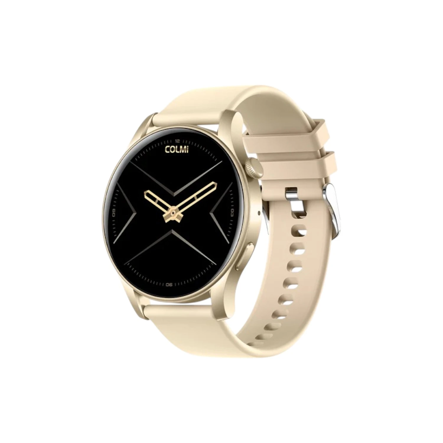 Colmi V73 Bluetooth Calling Smart Watch- Gold Color