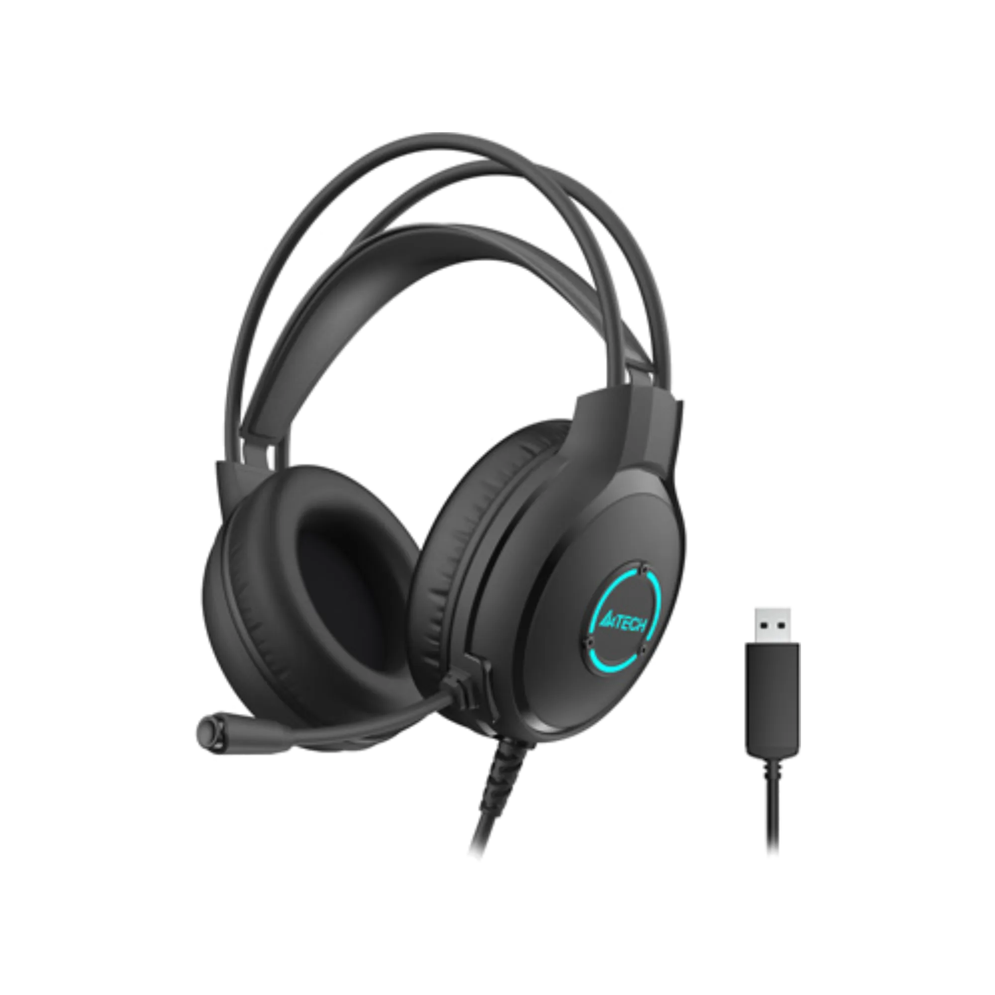 A4TECH Fstyler FH300U LED Backlit Stereo USB Headphone