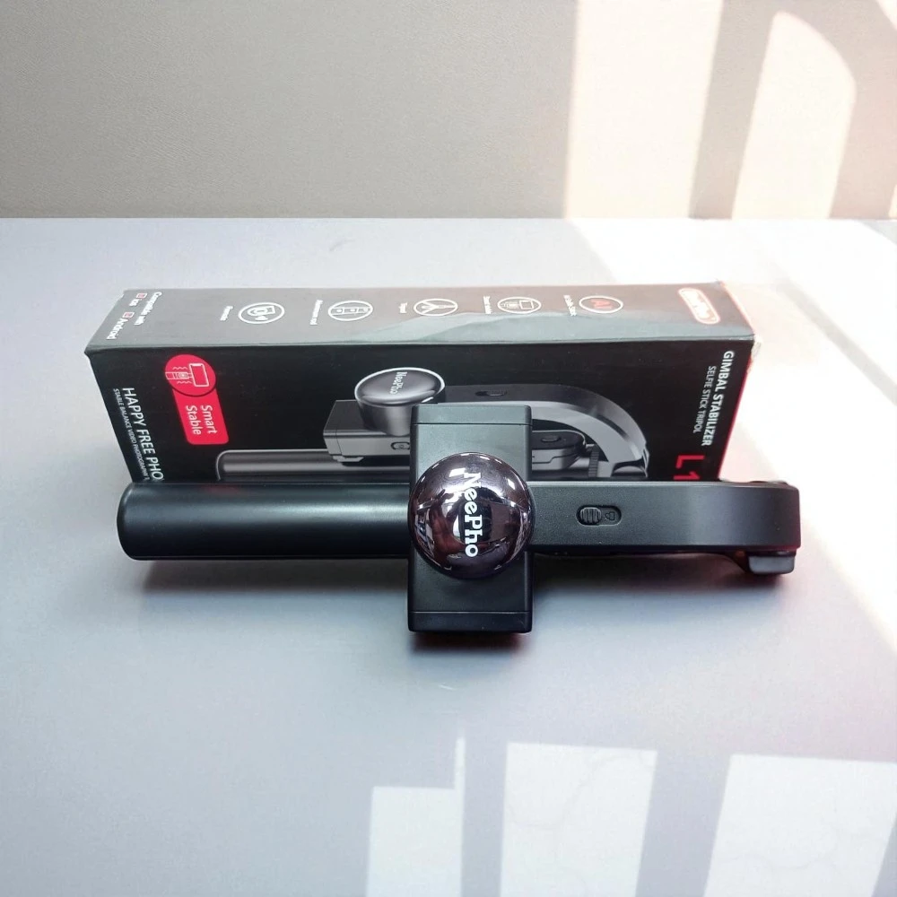 NeePho L13 3‑Axis Gimbal Stabilizer & Selfie Stick Tripod