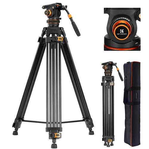 K&F Concept 09.148 VA3+BV20 HD Video Tripod