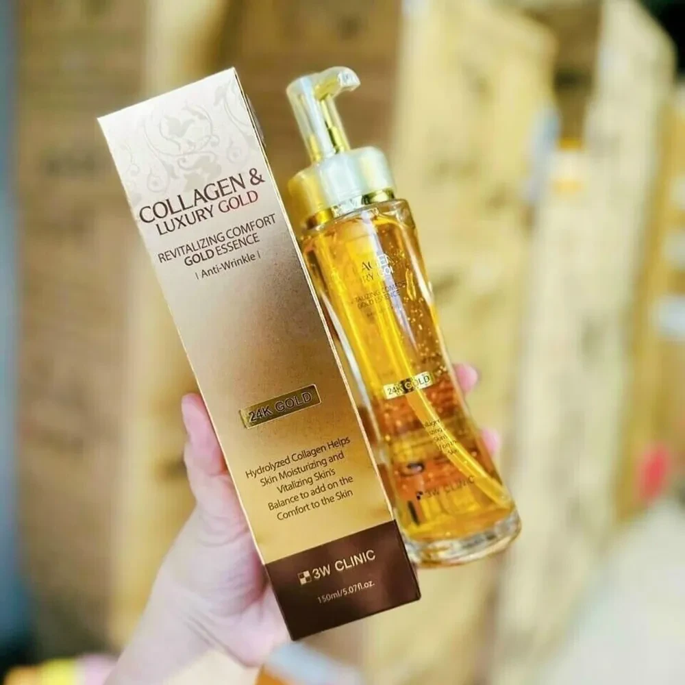 3W Clinic Collagen & Luxury Gold Revitalizing Comfort Essence 150ml