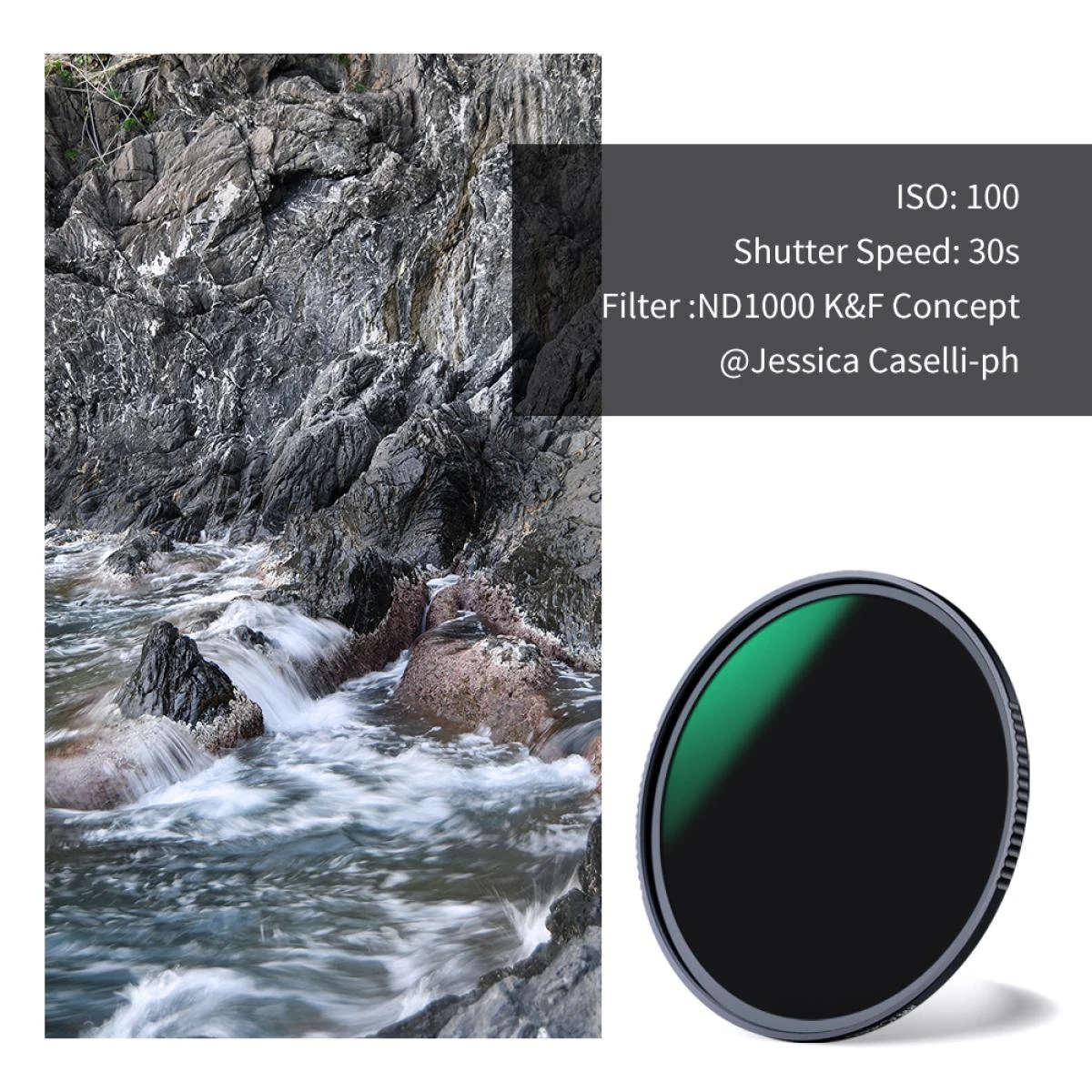 K&F Concept 72mm ND1000 Filter
