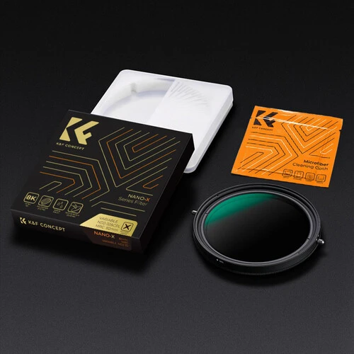 K&F Concept 72mm Nano-X Series Variable ND2-ND32 & CPL 2-in-1 Filter KF01.1086
