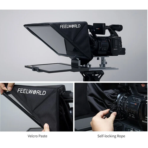 FeelWorld TP16 Remote-Controlled Folding Teleprompter for Tablets