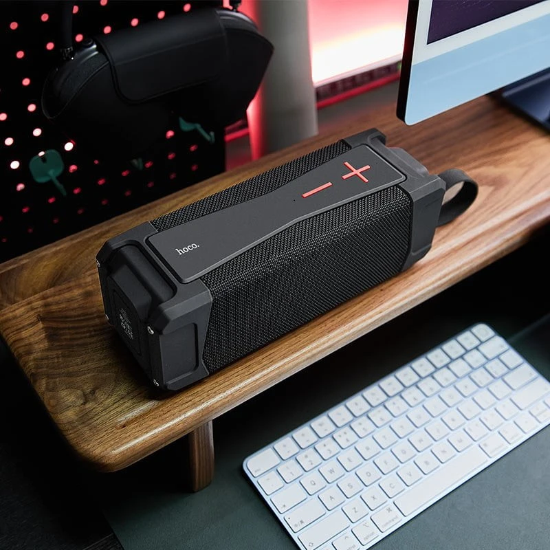 Hoco HC6 Magic Portable Bluetooth Speaker – Black Color