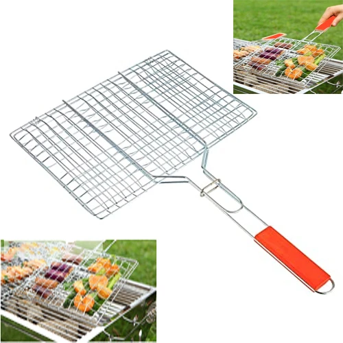 BBQ Grill Net Clip-Silver